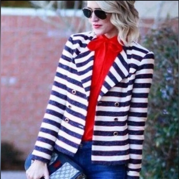 Cabi # 5094 Striped Cruise Blazer, New with Tags - Picture 1 of 7